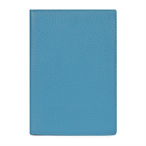Обложка для паспорта GH-9050 голуб. нат.кожа